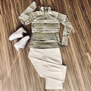 GUC Nike Running Dri-Fit ¾ Zip Pullover - sz M
